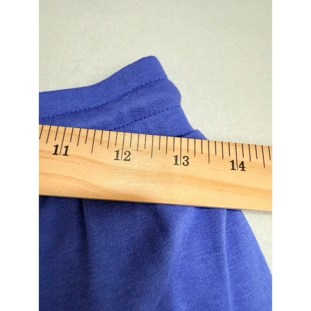 Eileen Fisher Joggers XXS Blue Cozy Brushed Terry Hug Minimalist Retail $178 - Picture 6 of 9